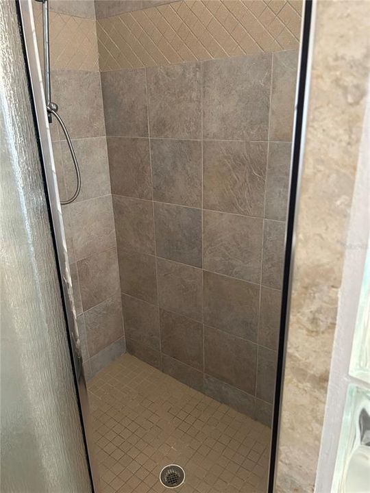 Shower in primary bath