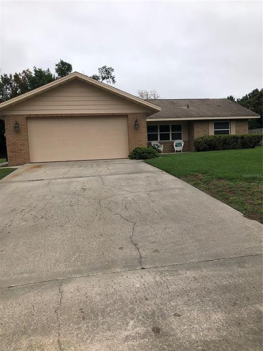 garage front