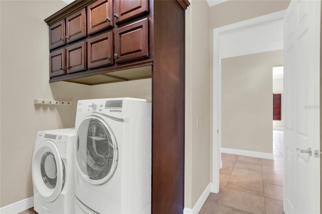 laundry area