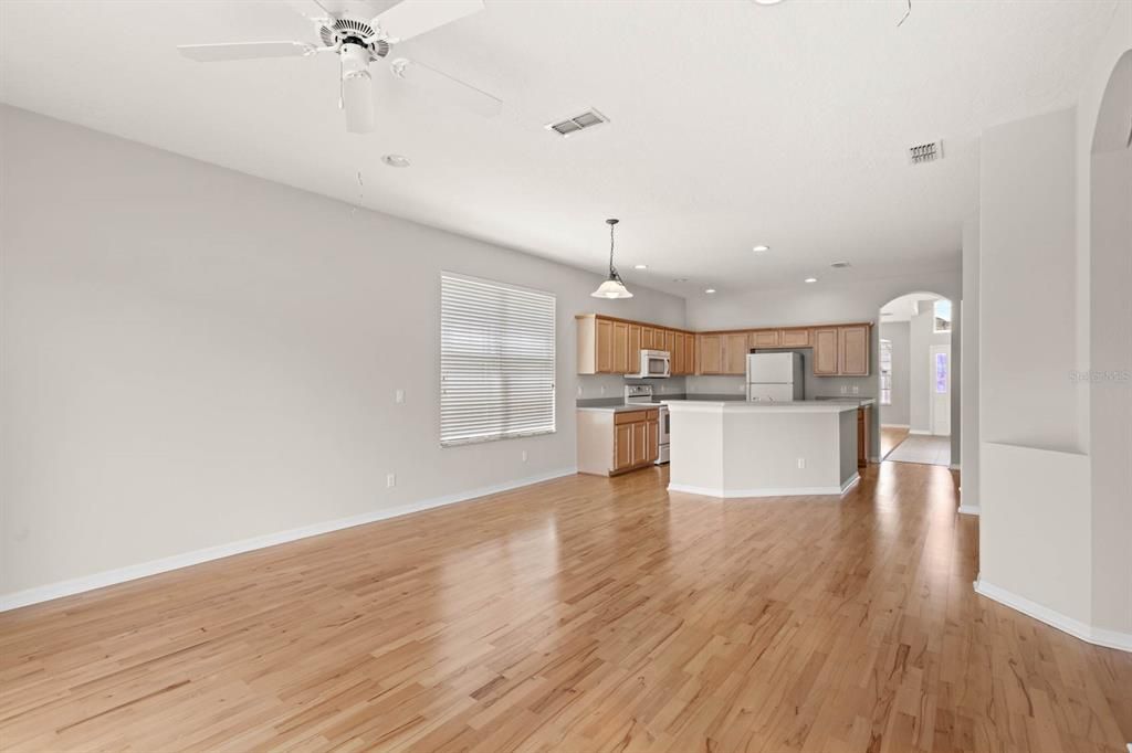 Kitchen/Dining Area/Family Room