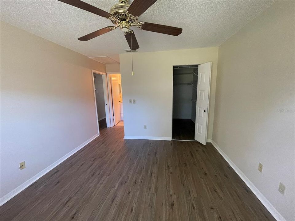 Primary Bedroom with Walk in closet