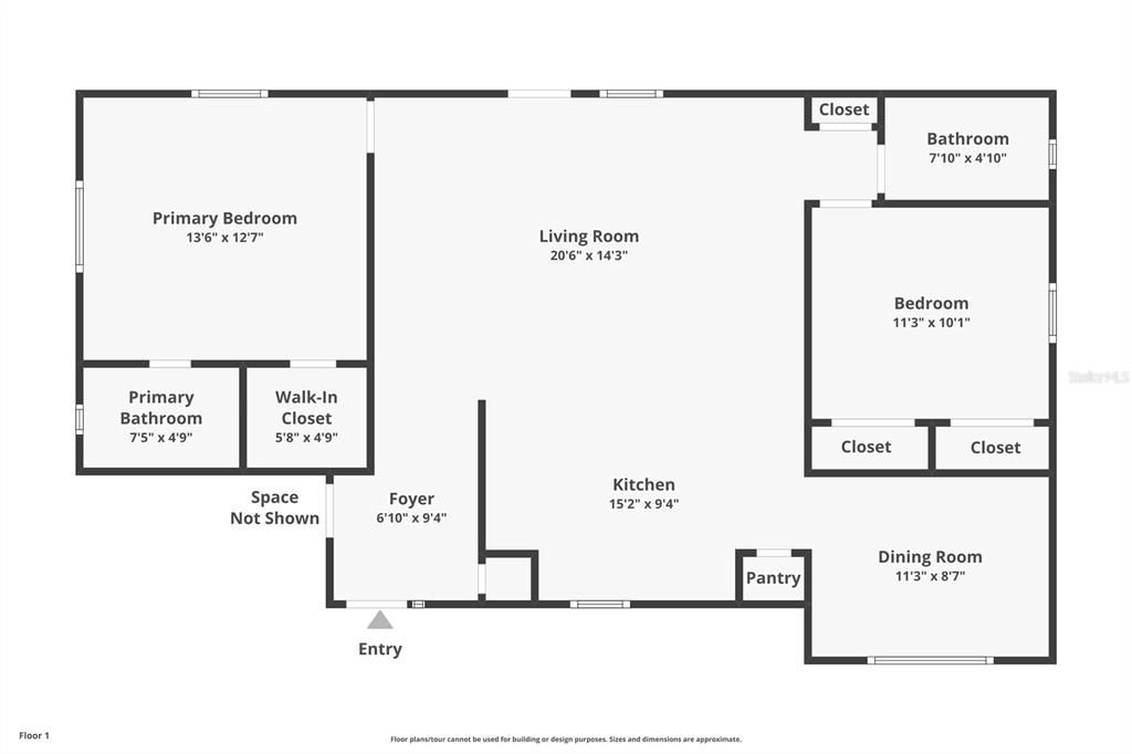 For Sale: $265,000 (2 beds, 2 baths, 1196 Square Feet)