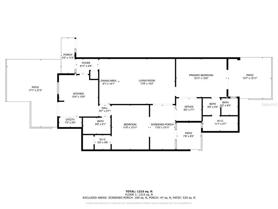 For Sale: $200,000 (2 beds, 2 baths, 1215 Square Feet)