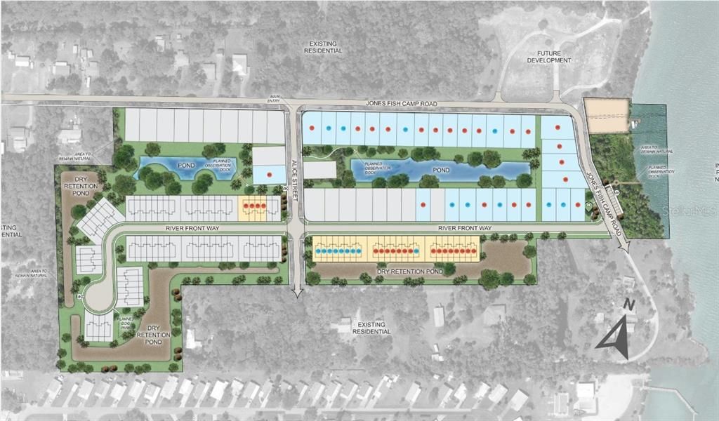 Riverfront Sitemap