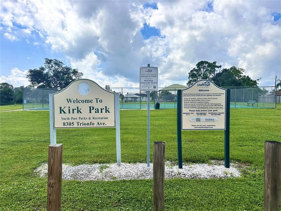 Kirk Park - 0.4 Miles Away