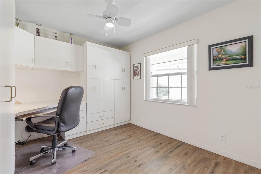 Office/3rd bedroom with Murphy bed