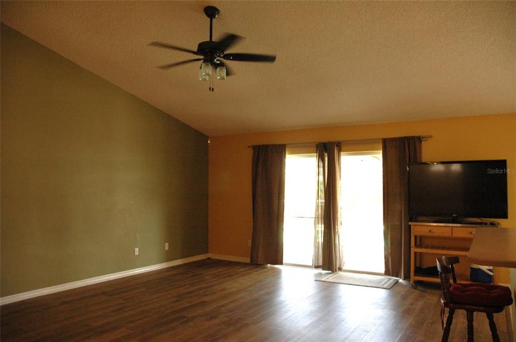 Huge Great room with newer LVP flooring