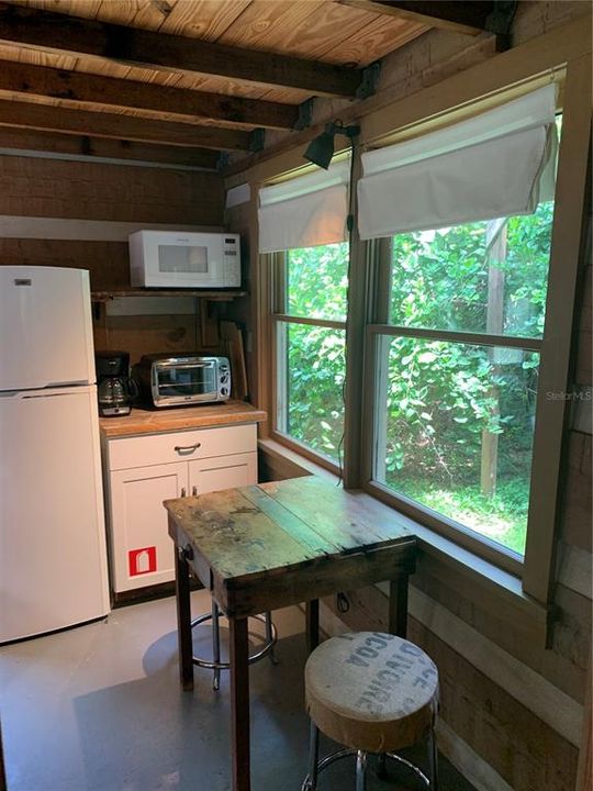 guest cabin kitchen