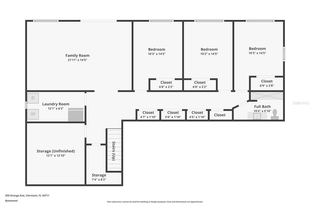 Floor plan lower level