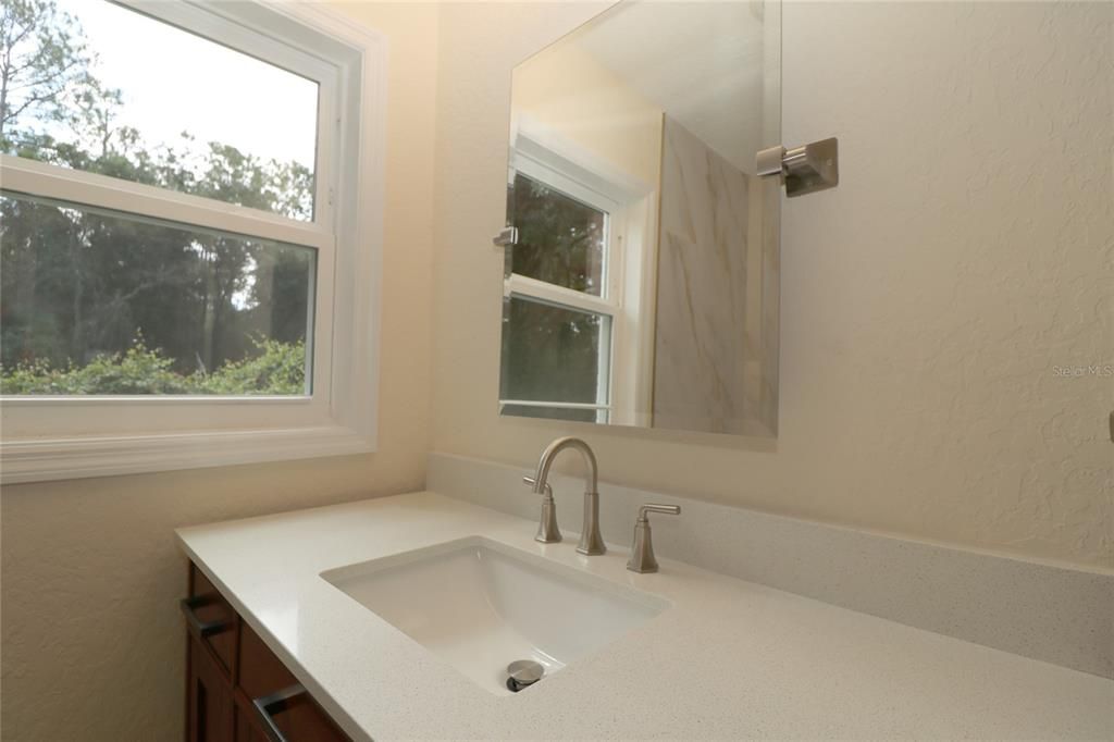 1st Floor Guest Bath Vanity Area