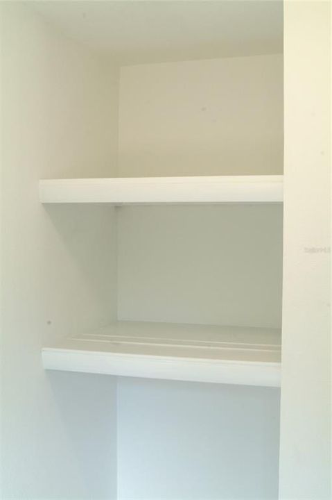 Linen Closet in Master Bath