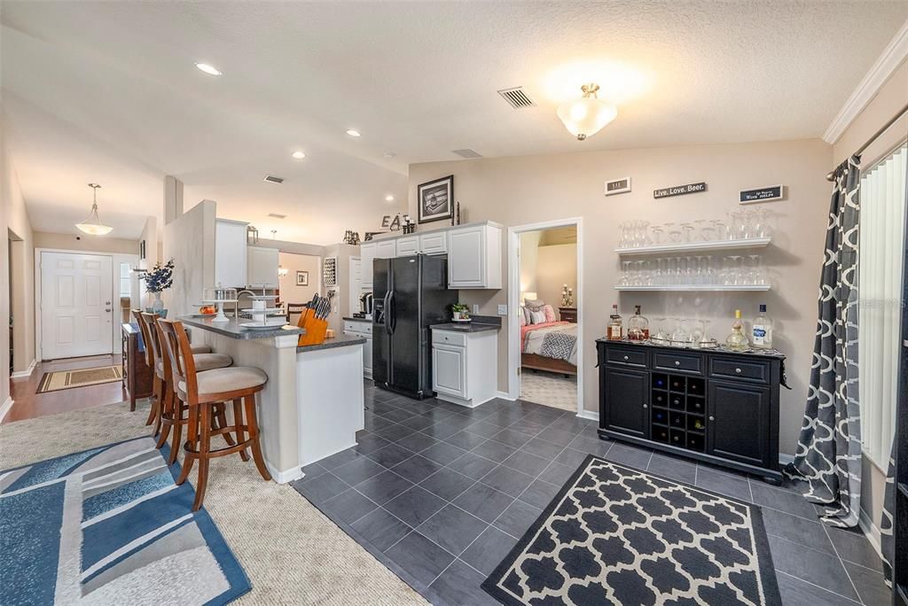 Dining Room w/access to the kitchen