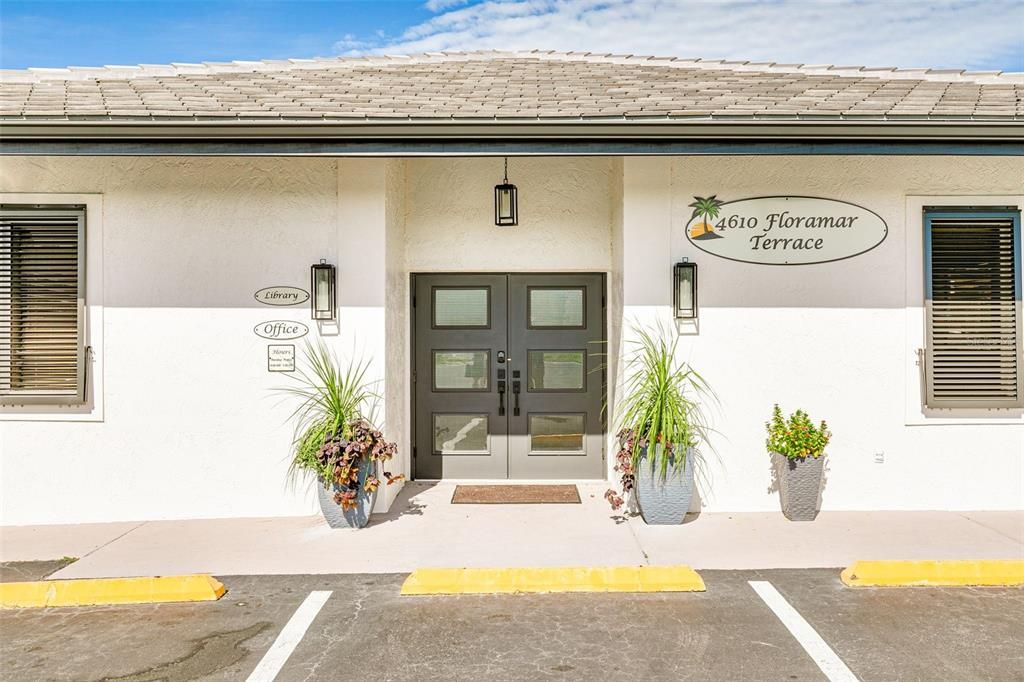 Community Library, Game Room and Banquet Halls