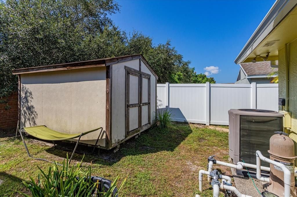 Storage Shed.