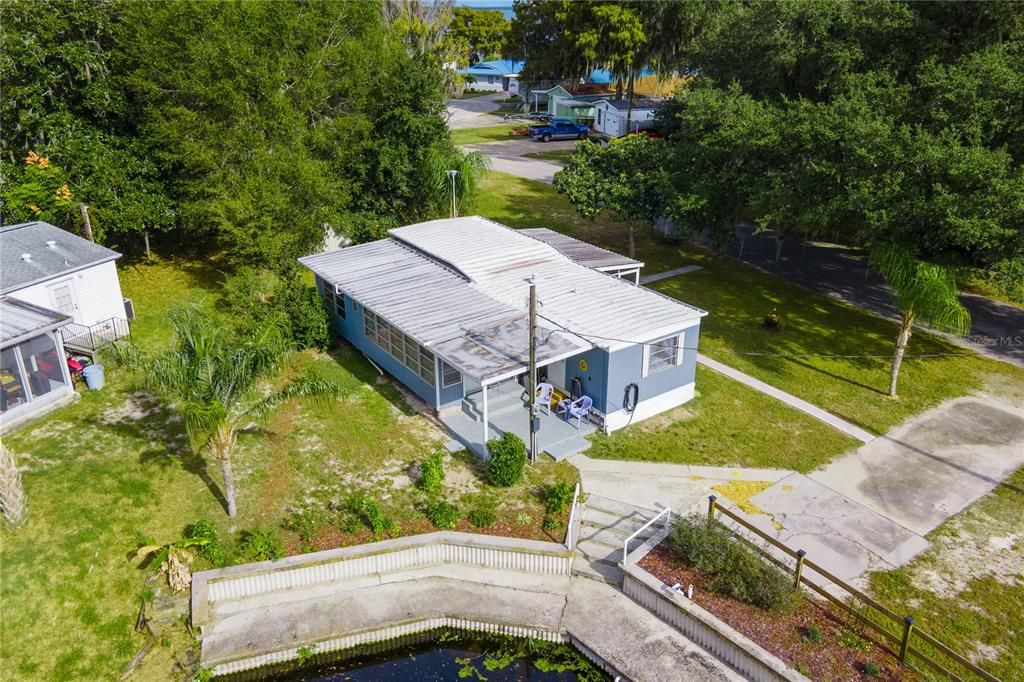 Aerial of the property