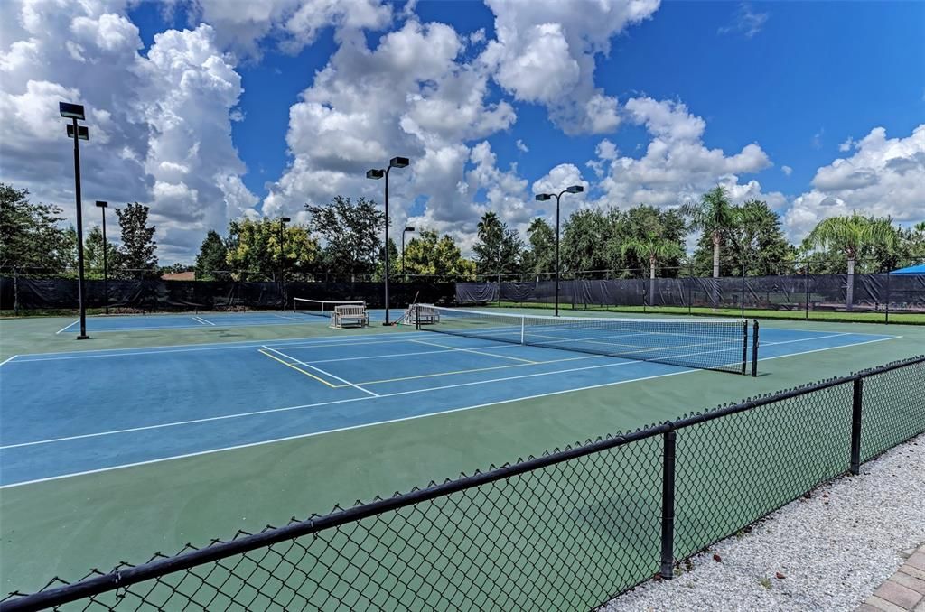 Pickleball courts