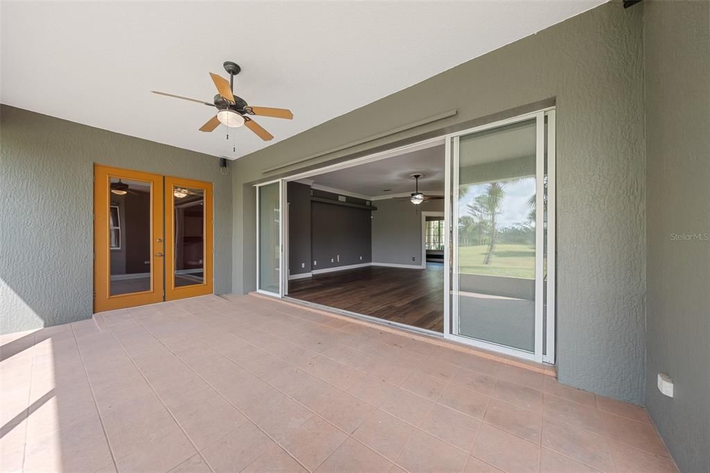 Rear Screened Porch off Main Living Area