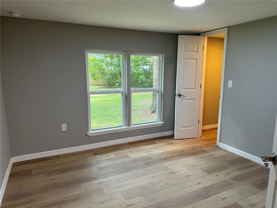 2nd Bedroom with walk-in Closet