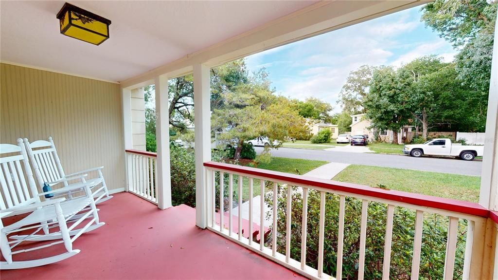 Covered Front Porch