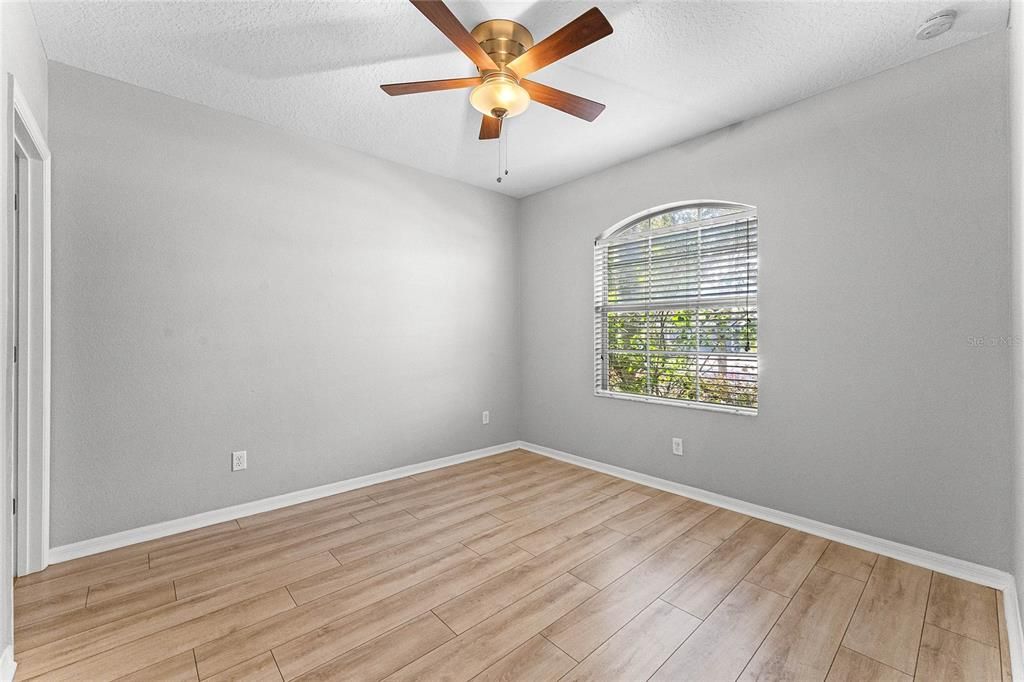 Front bedroom with attached bath