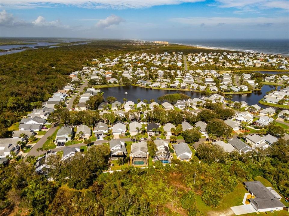 View of Intracoastal and ocean