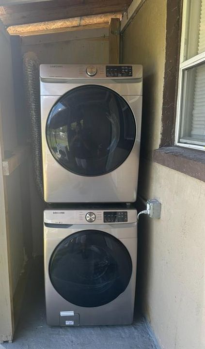 Samsung Washer and Dryer with Steam Function