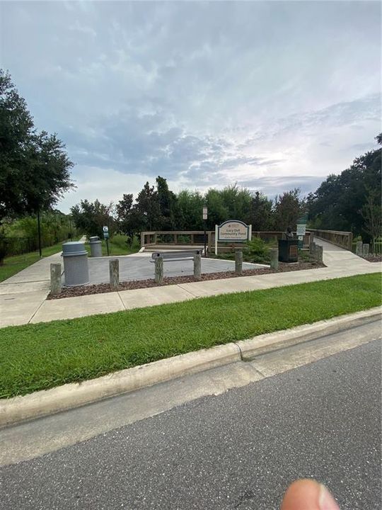 North, Across East Diana Street. Boardwalk & Sidewalk entry.