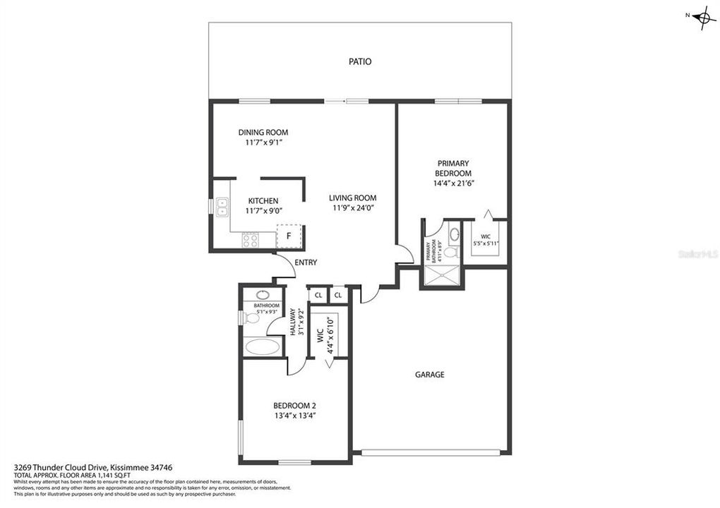 For Sale: $335,000 (2 beds, 2 baths, 1330 Square Feet)