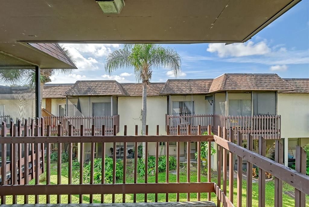 Balcony off of the Guest Bedroom