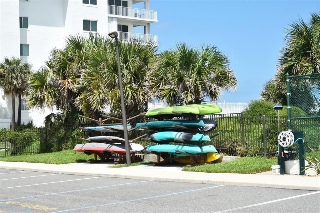 Canoe / Kayak/ Paddle Board Storage Area