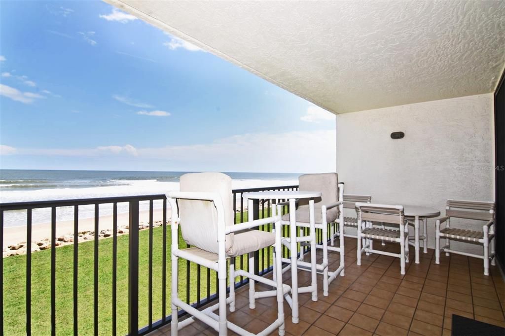 Oceanfront  Balcony 7 x 15