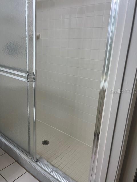 Walk in shower