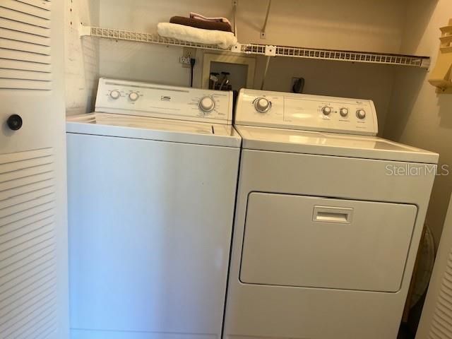 Washer and dryer included (in hallway by secondary room)