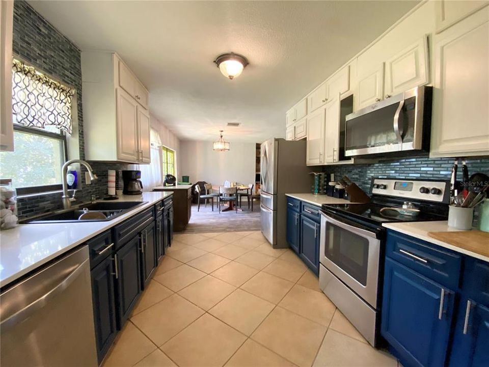 Kitchen looking toward the Dining Room