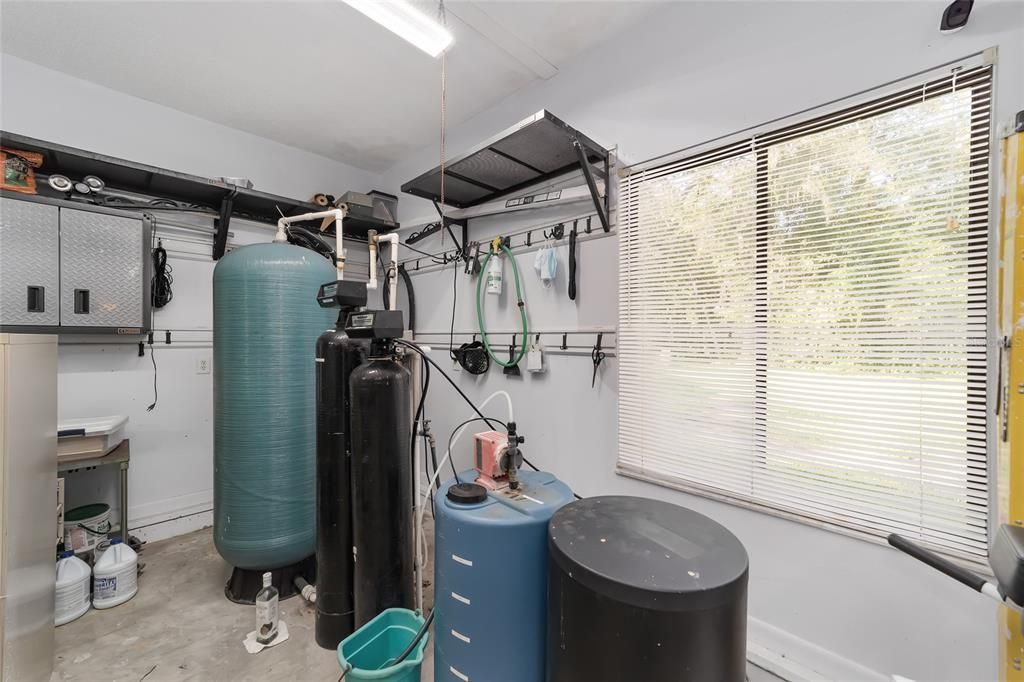 Water filtration and water softner