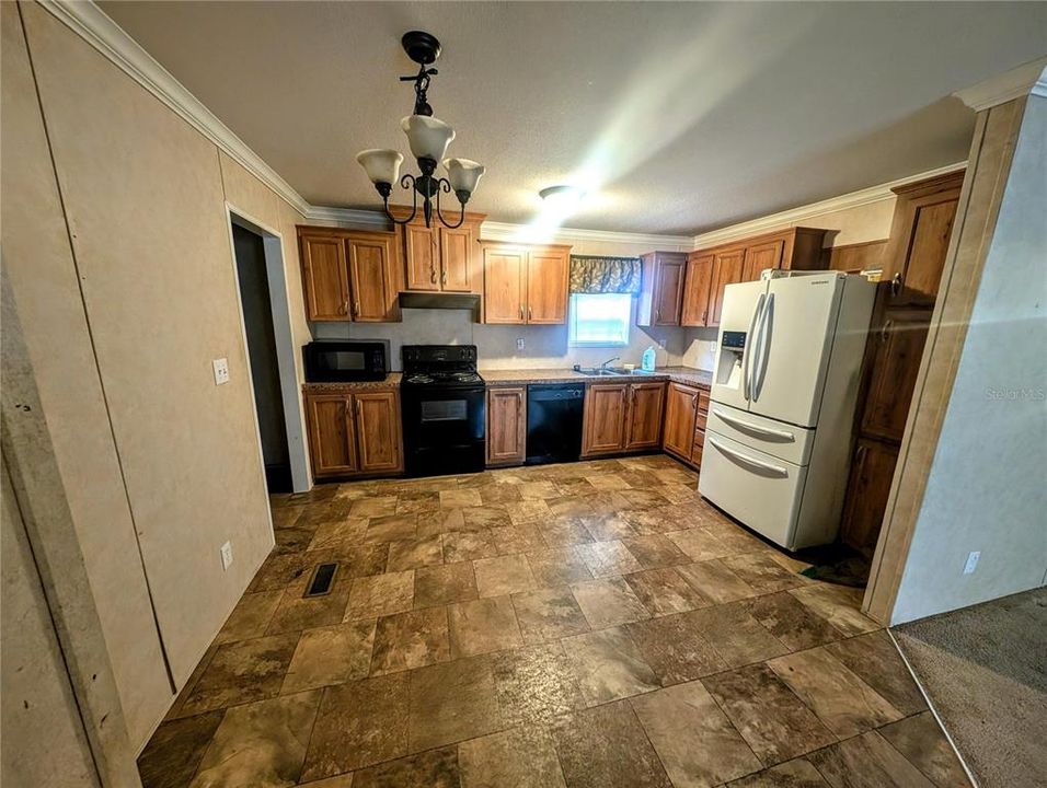 Kitchen viewing from living room