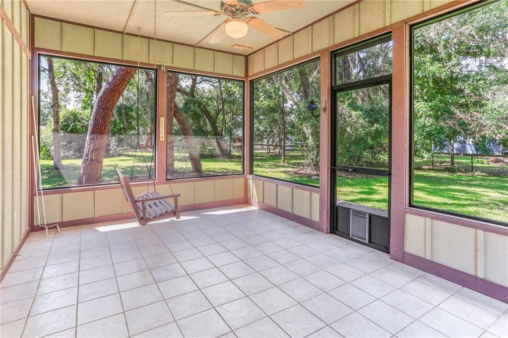 Back Screened Porch