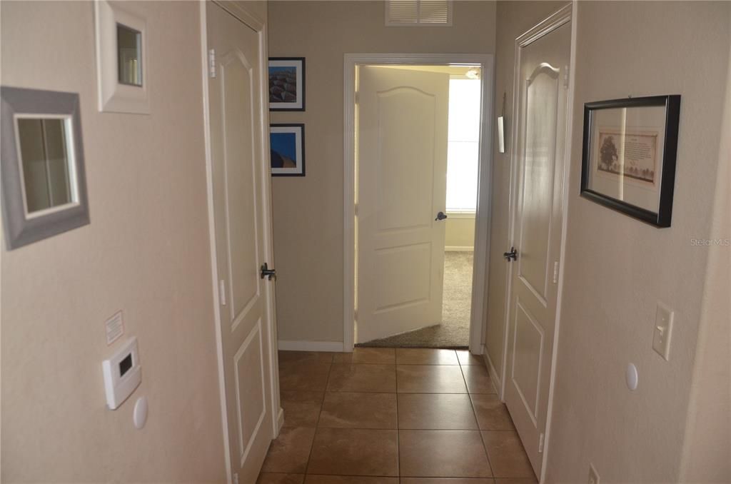 Hallway towards other bedrooms