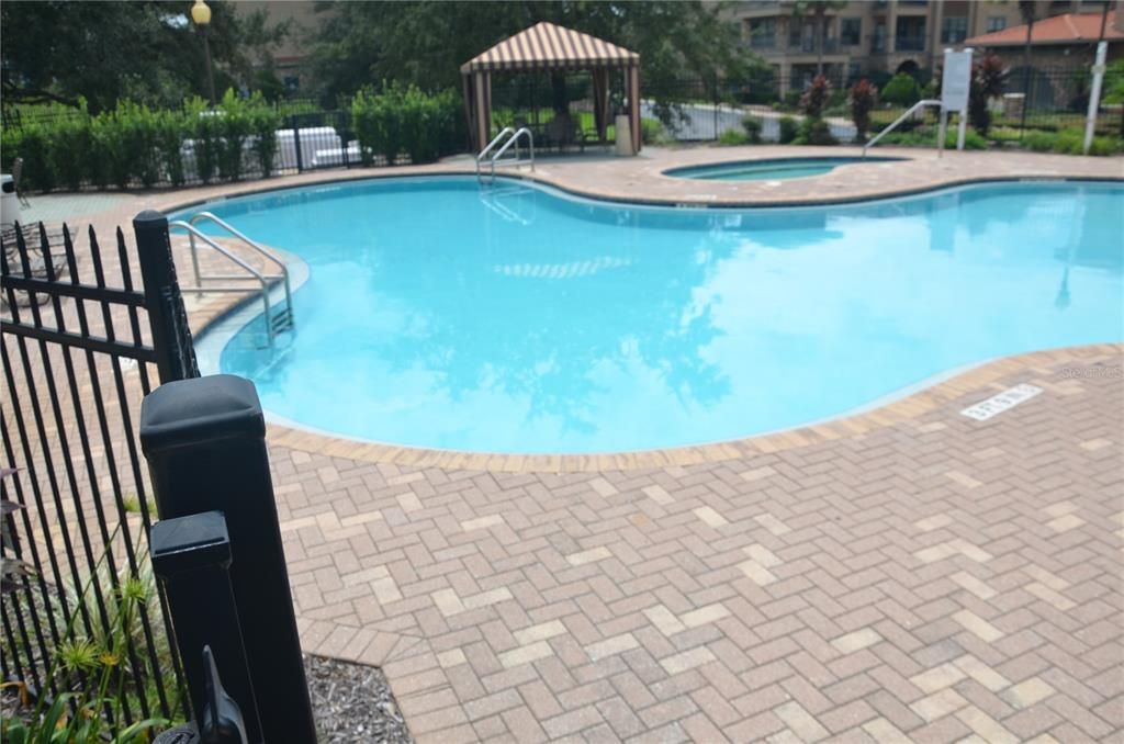 Clubhouse pool