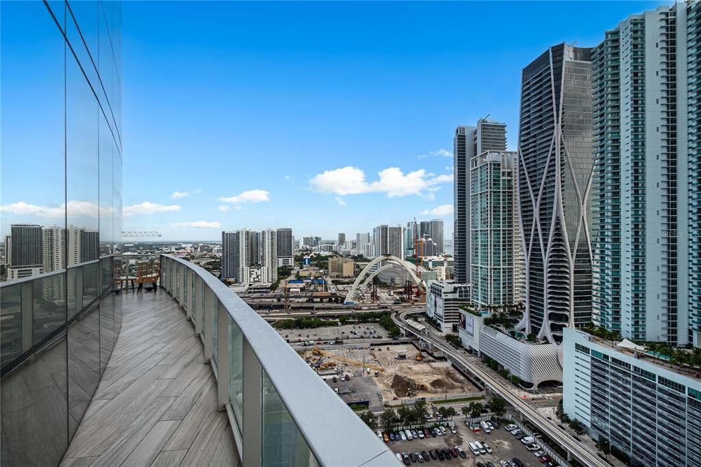 Balcony Extended With A View