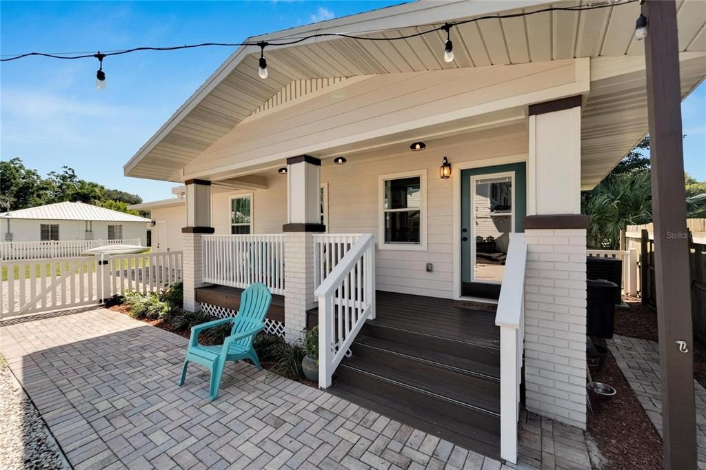 Beautiful front porch