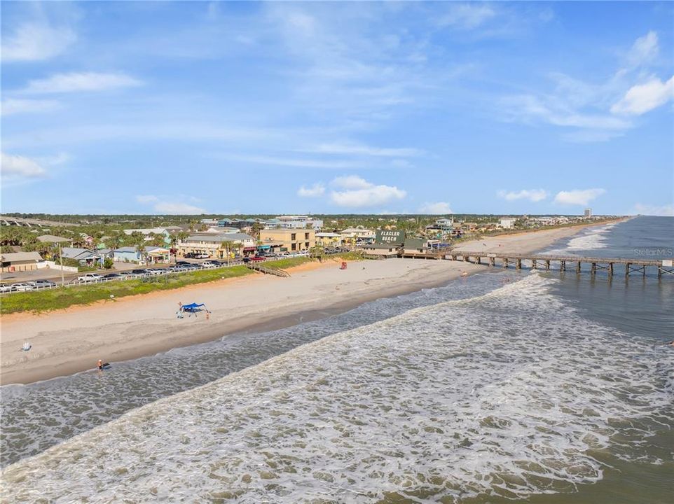 Pier & Beach in Flagler Beach