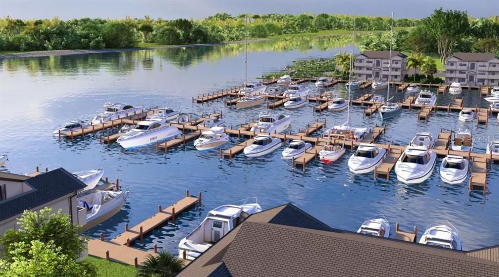 Boat Docks off Intracoastal