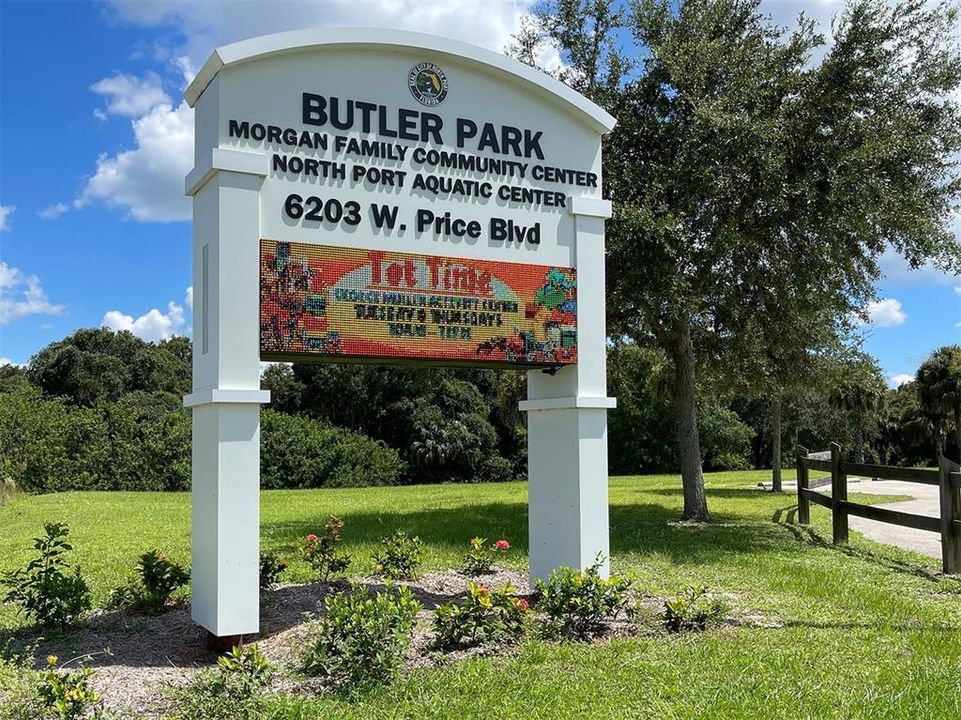 Butler Park is a family favorite with pools, fields, water slides and more!