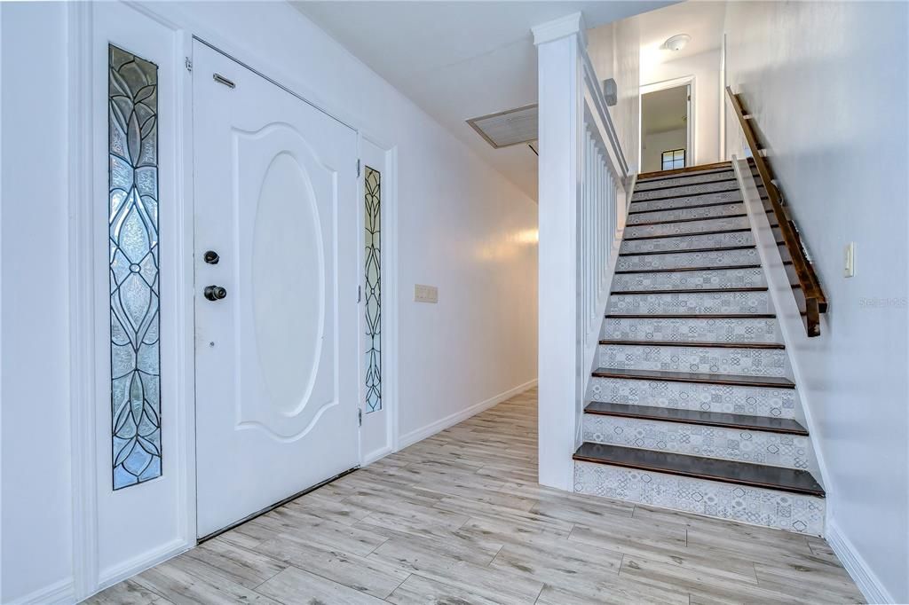 Beautiful entry way welcomes you into your living space!