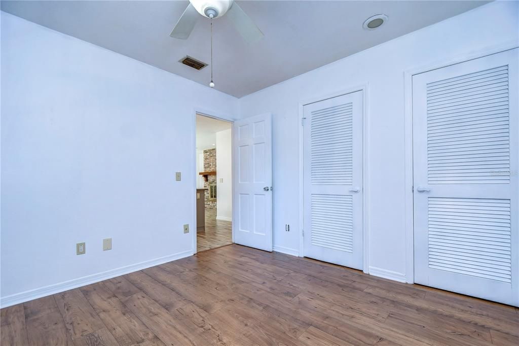 Spacious closet!