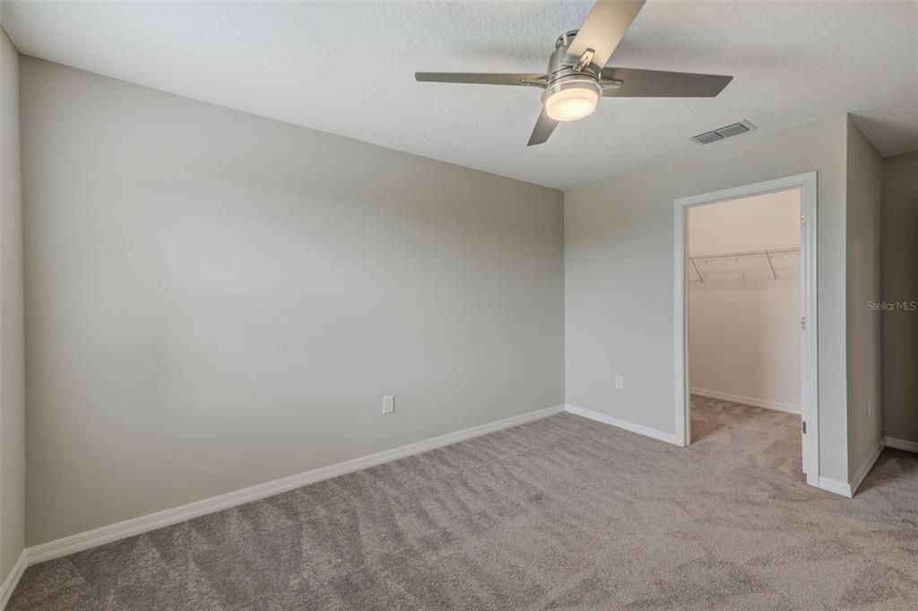 Bedroom 3 walk-in closet