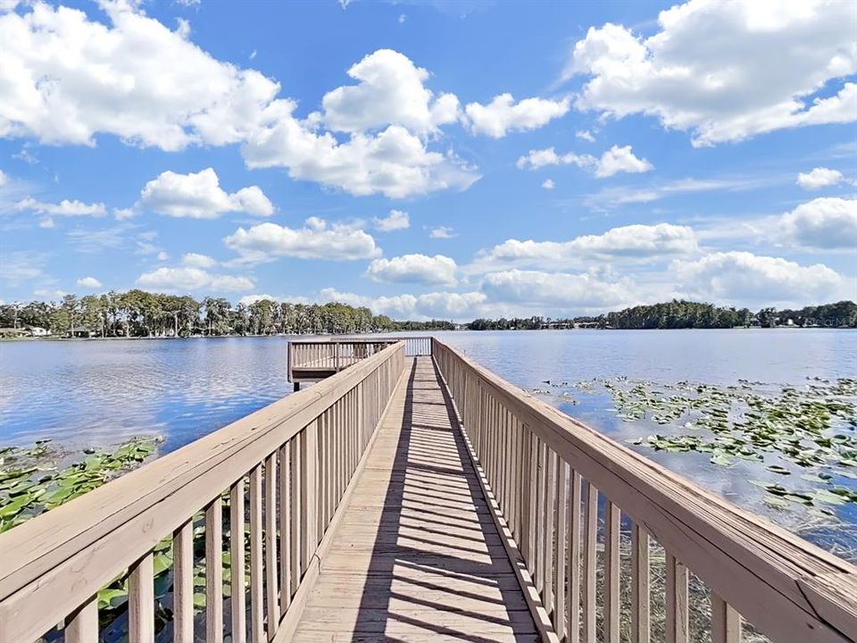 community fishing dock