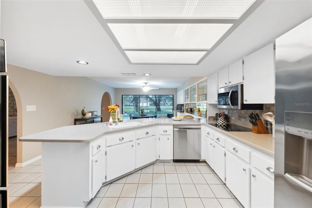 Updated kitchen with newer appliances