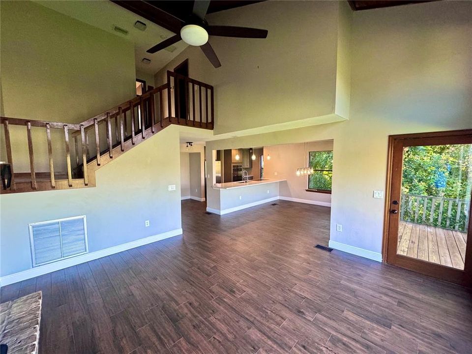 Living Room Looking towards Dining